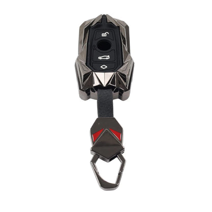Black Remote Key Fob Cover for BMW 1 2 3 4 5 6 7 Series X3 X4 M2 M3 M4 M5 M6