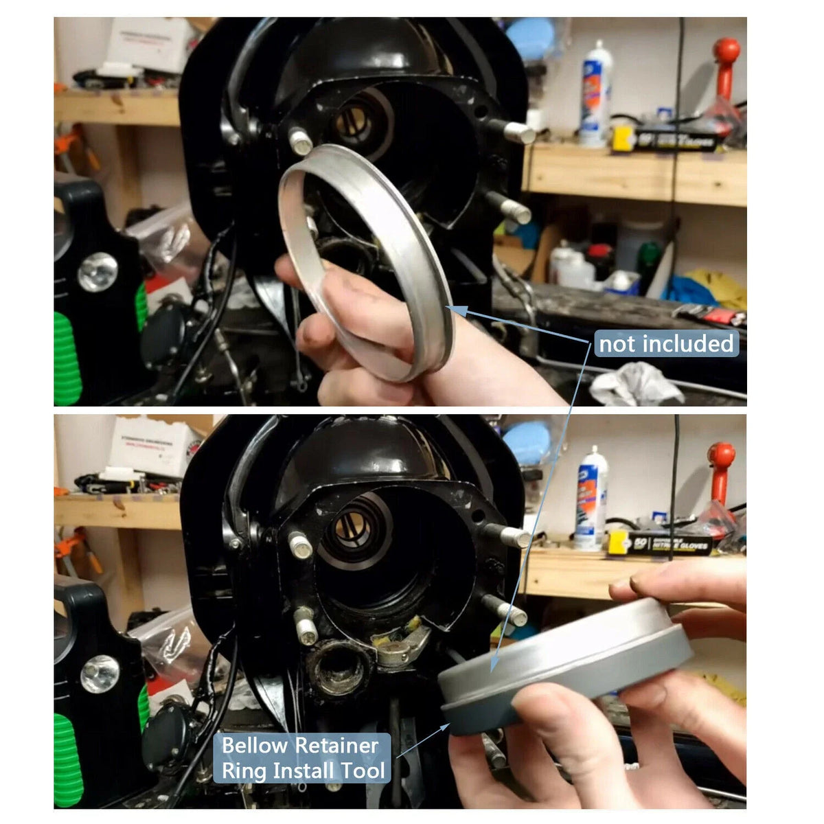 Retainer Ring Install Tool for Mercruiser Alpha 1 Gen 2 & Bravo (1991-2023)