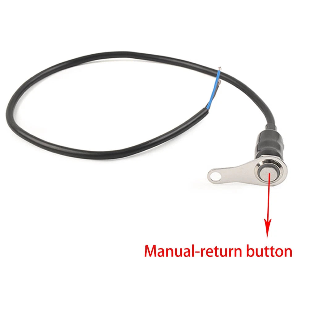 Green LED Motorcycle Switch ON/OFF Push Button for Handlebar 12V (No Year)