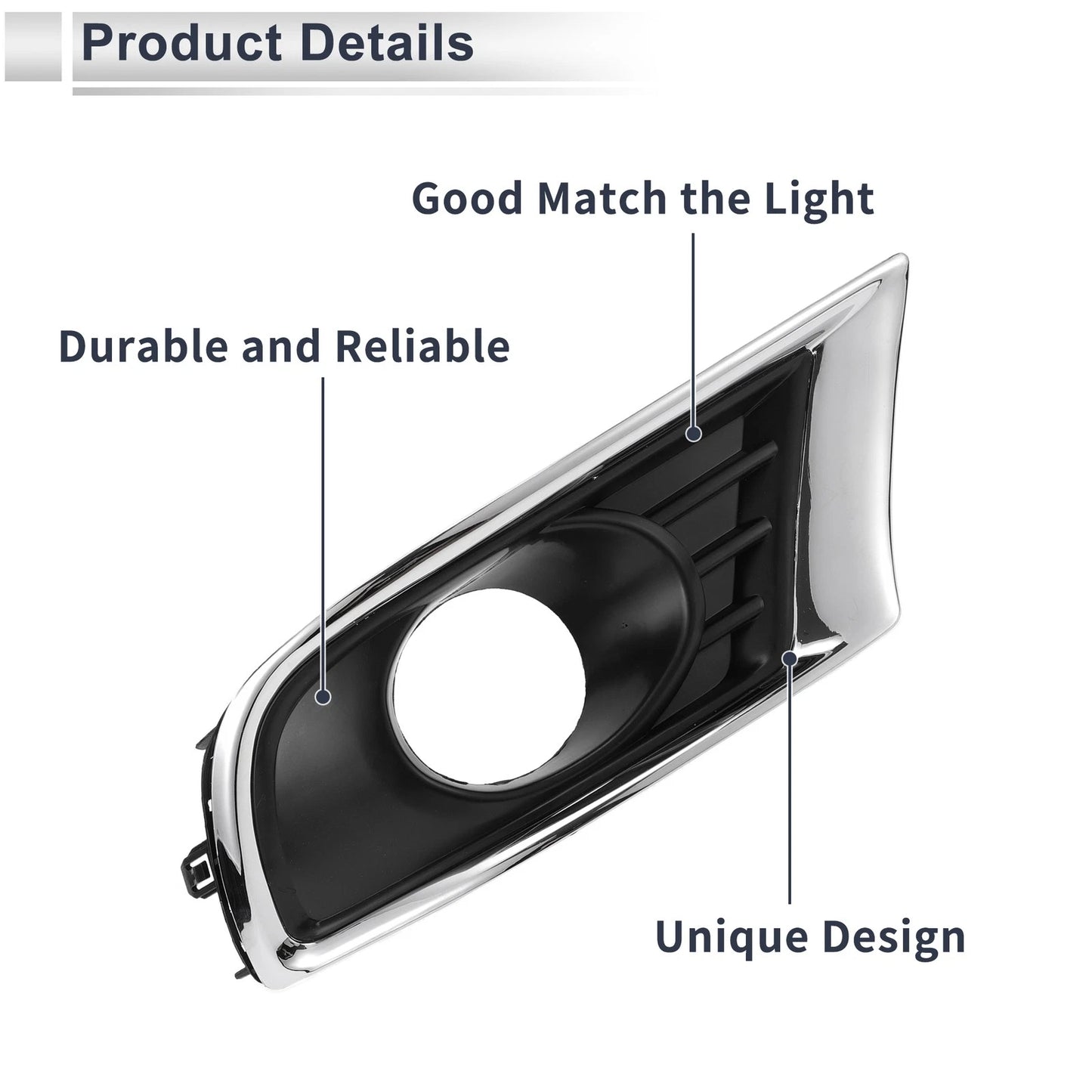 Front Right Fog Light Grill for Toyota Camry (2009-2011)