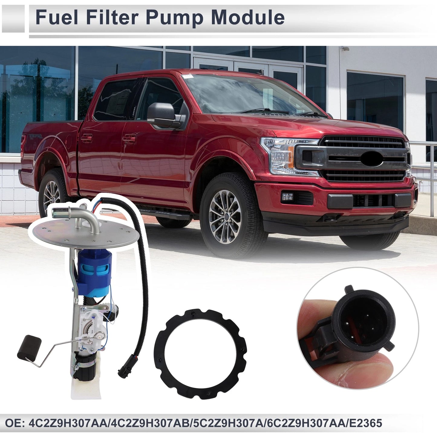 Fuel Pump Assembly for Ford E-150 E-250 4.6L 5.4L (2004-2008)
