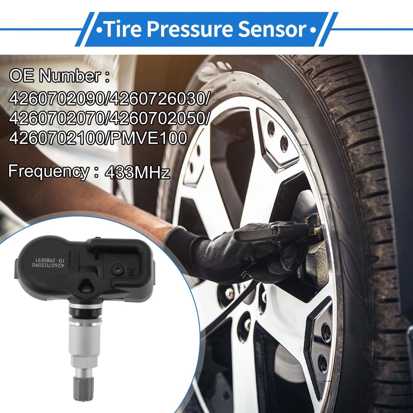 TPMS Sensor No.4260702090 for Toyota 4Runner (2003-2019)