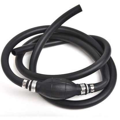 Universal 3/8" Marine Outboard Fuel Gas Hose Line Assembly with Primer Bulb for All Brands