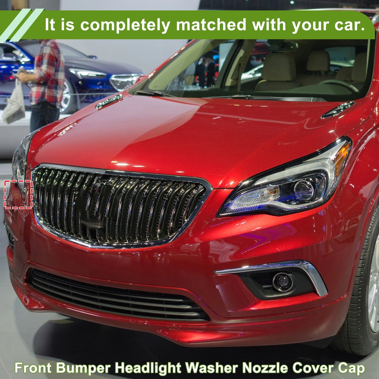 Front Right Washer Nozzle Cover Cap for Buick Envision (2016–2017)