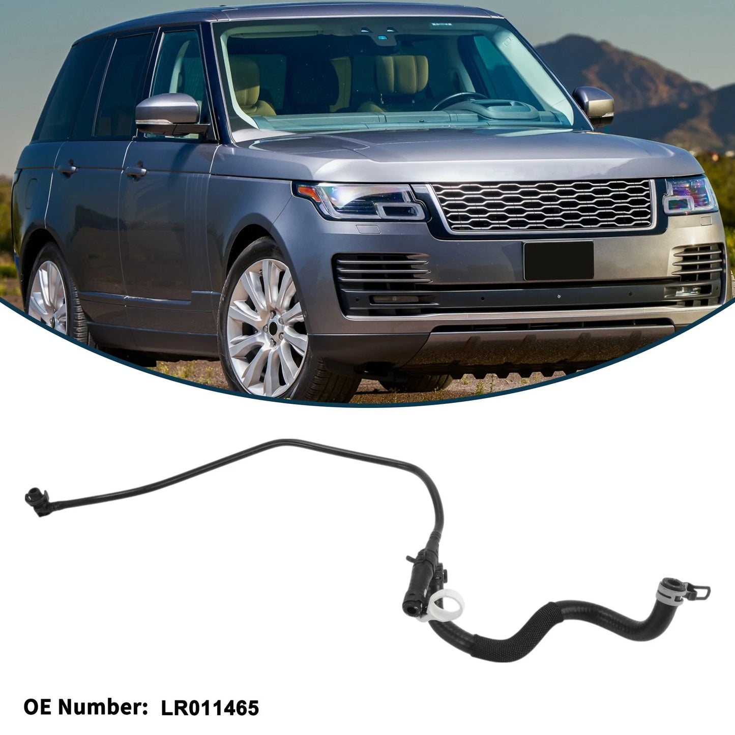 Radiator Hose No.LR011465 for Land Rover Range Rover (2002-2012)