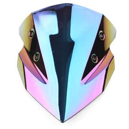 Motorcycle Windshield for Kawasaki Z400 (2018-2022) Deep Iridium Lens