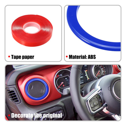 4 x Outlet Vent Trim Accents Frame Covers for Jeep (Fits Various Models)