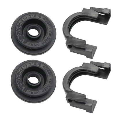 Front Upper Radiator Mounting Brackets for Nissan Maxima, Quest, Rogue, Altima (2009-2015)