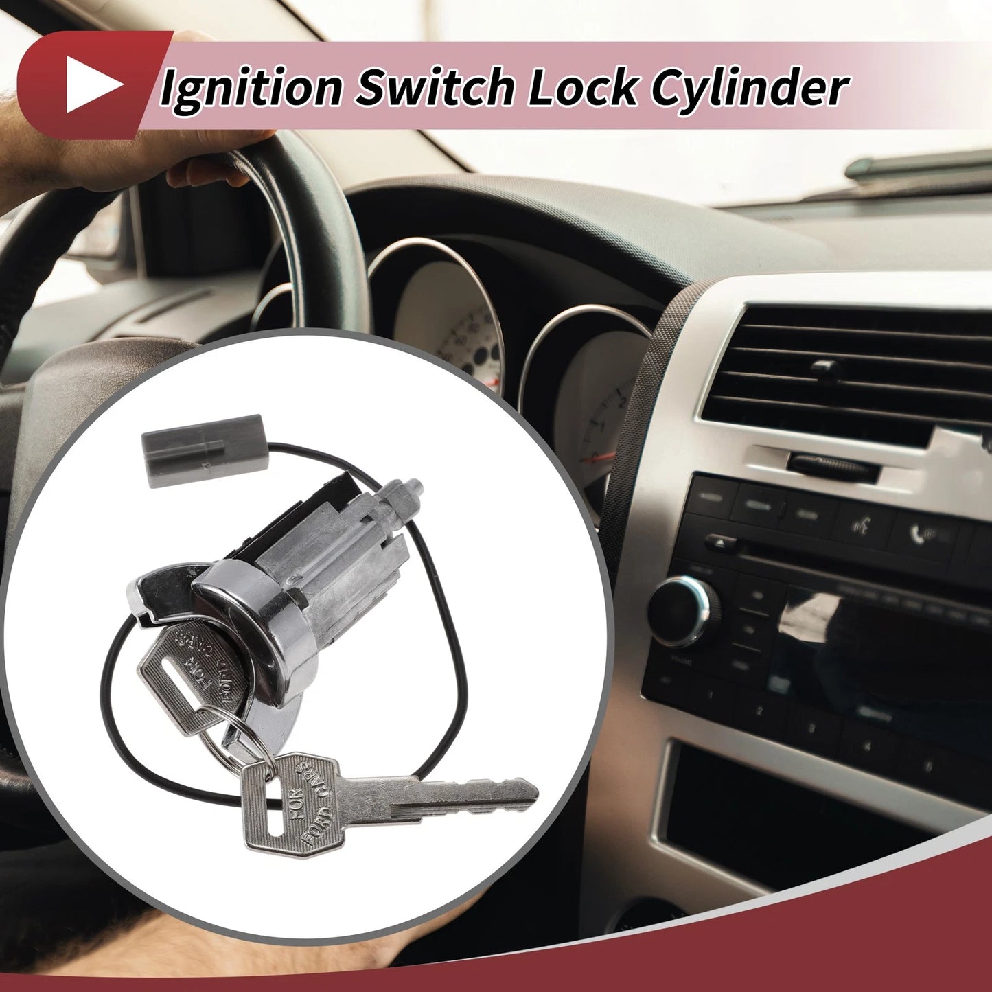 Ignition Lock Cylinder for Ford Mustang (2005-2014)