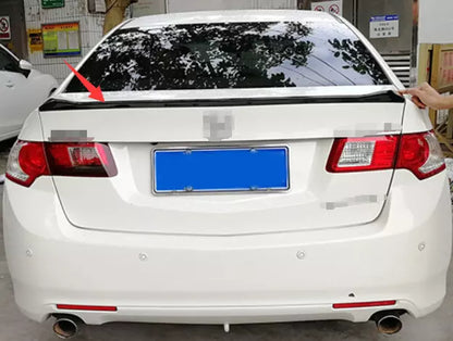 Rear Boot Spoiler Wing for Acura TSX CU1 CU2 Accord ABS Black (2009-2014)