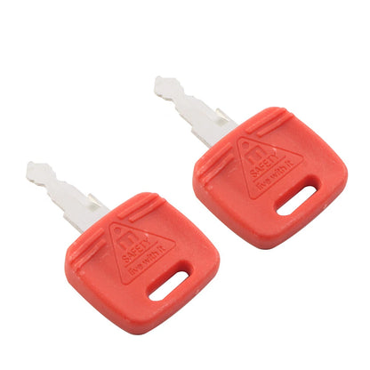 2 x Ignition Keys for John Deere 3120 3203 4120 4310 4410 4510 4520 (2003-2010)