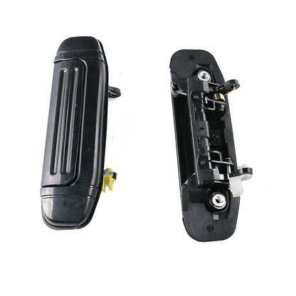 2 x Front Door Handles Black for Mitsubishi Montero Pajero (1991-2000)
