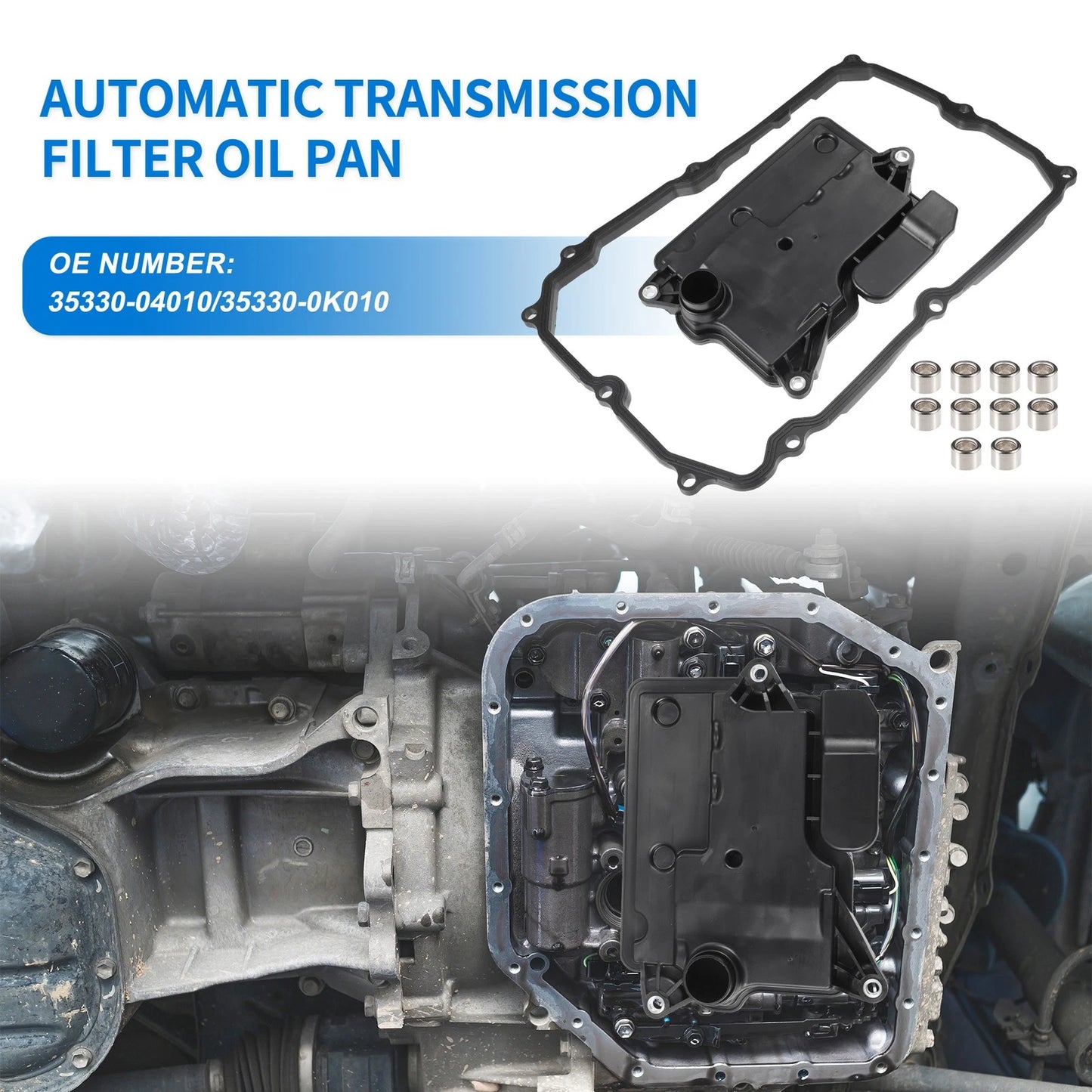 Transmission Filter Oil Pan Gasket Kit for Toyota Tacoma