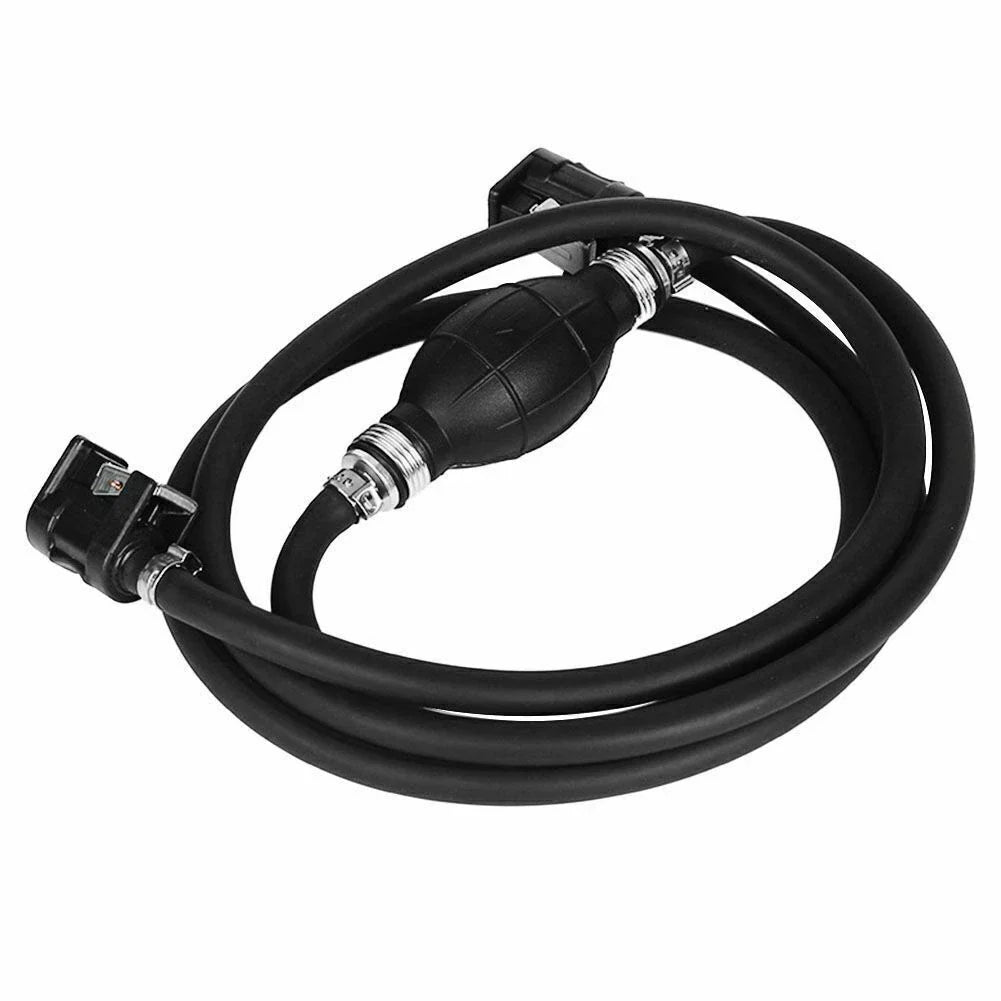 5/16" Fuel Gas Hose Line Assembly with Primer Bulb for Marine Outboard Boat Motor