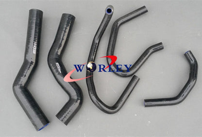 Red Silicone Radiator Heater Hose for Toyota Prado KZJ120 3.0TDi (2003-2007)