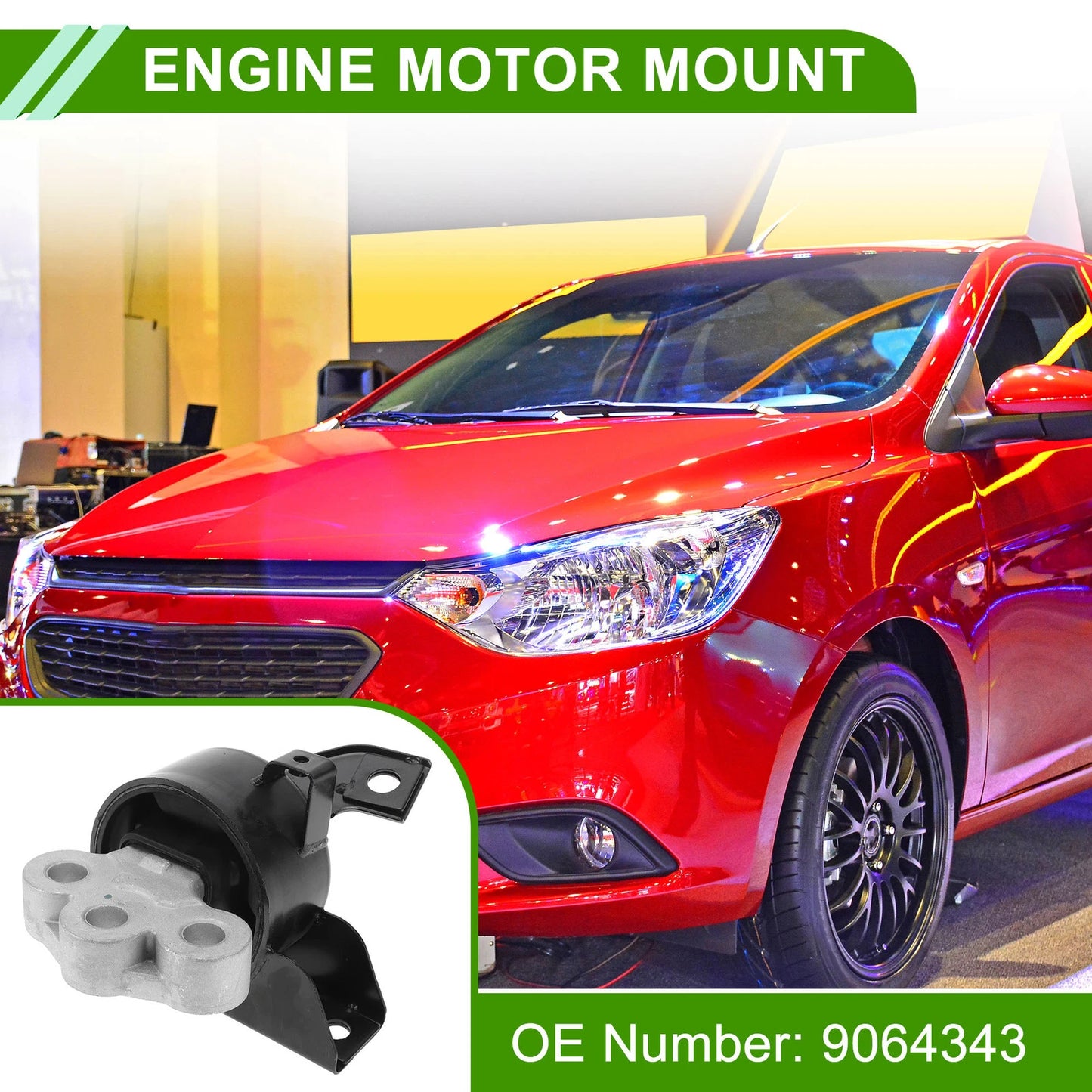 Engine Motor Mount Transmission Mount 1.3L MT for Chevrolet Sail3 SH2 (2015 - 2018)