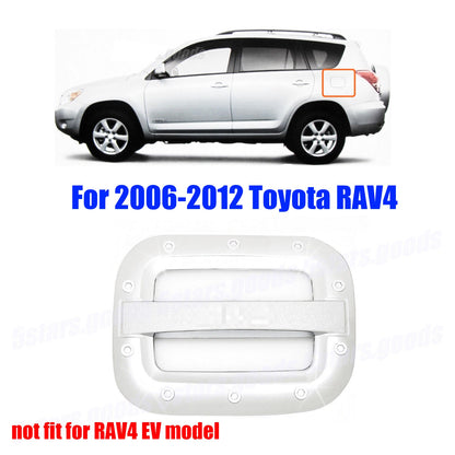 Accessory Chrome Gas Fuel Tank Cover Molding Trim for Toyota RAV4 (2006–2012)