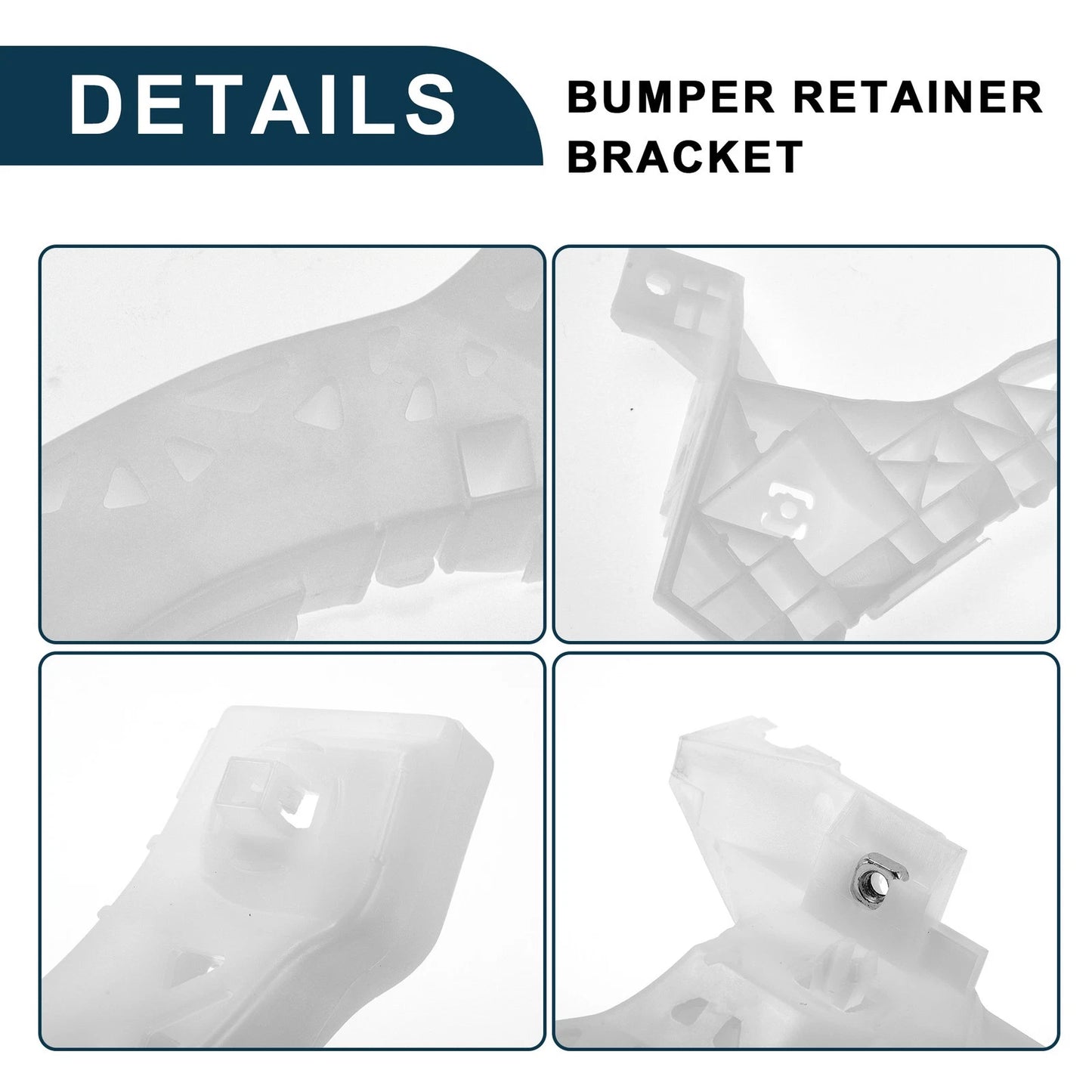 Right Front Bumper Retainer Bracket for Mazda 3 (2004-2009)