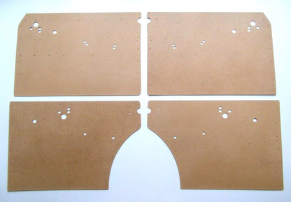 2 x Door panels for Mercedes Ponton w180 220 S (1954–1959)