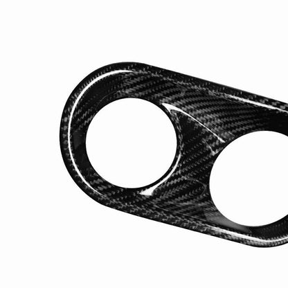 Carbon Fiber Headlight Switch Button Cover for Porsche Macan (2014-2020)