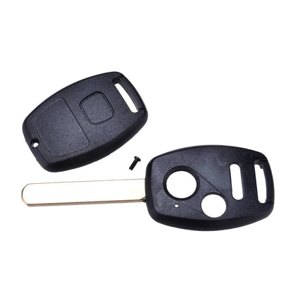 Radio Housing Ignition Key Blank 2 x Buttons for Honda Accord Civic Pilot