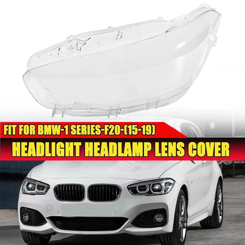 Clear Left Side Headlight Cover Lens for BMW 1 Series F20 (2015-2019)