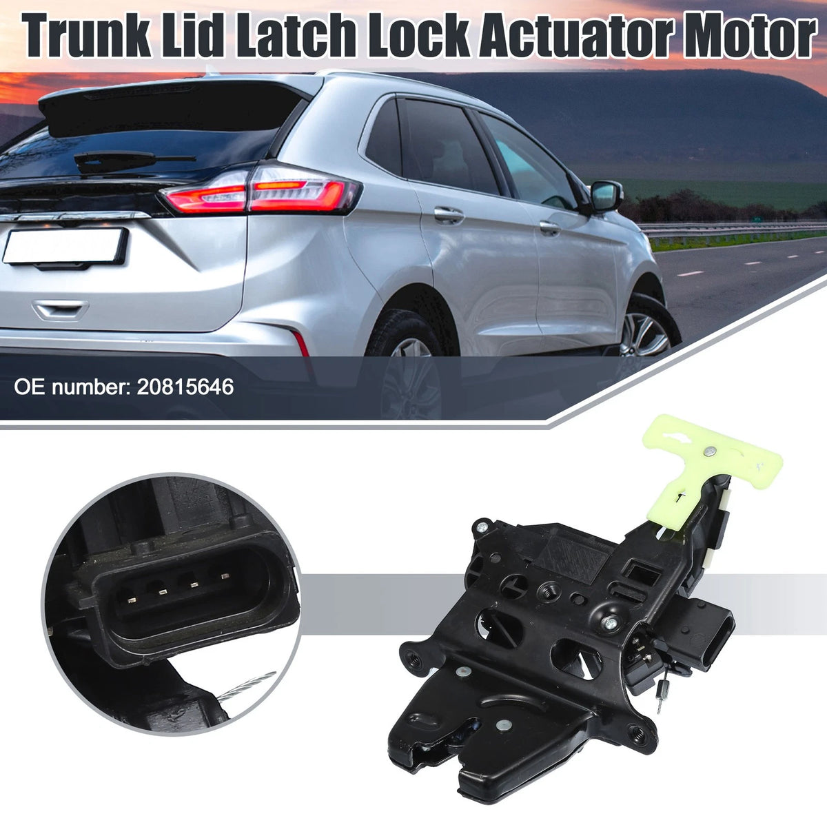 Trunk Lid Latch Lock Actuator Motor for Chevrolet Malibu (2005 - 2010)