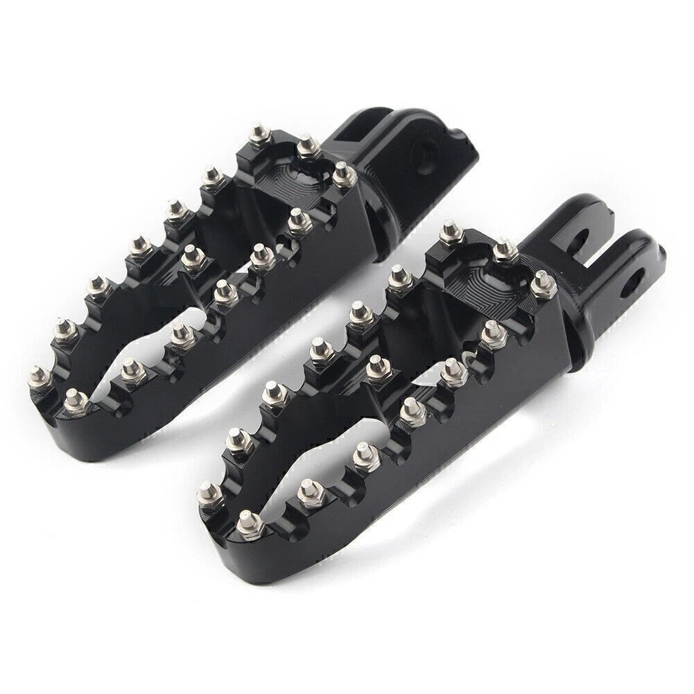 Wide Foot Pegs MX Style for Harley Sport Glide FLSB & Low Rider FXLR