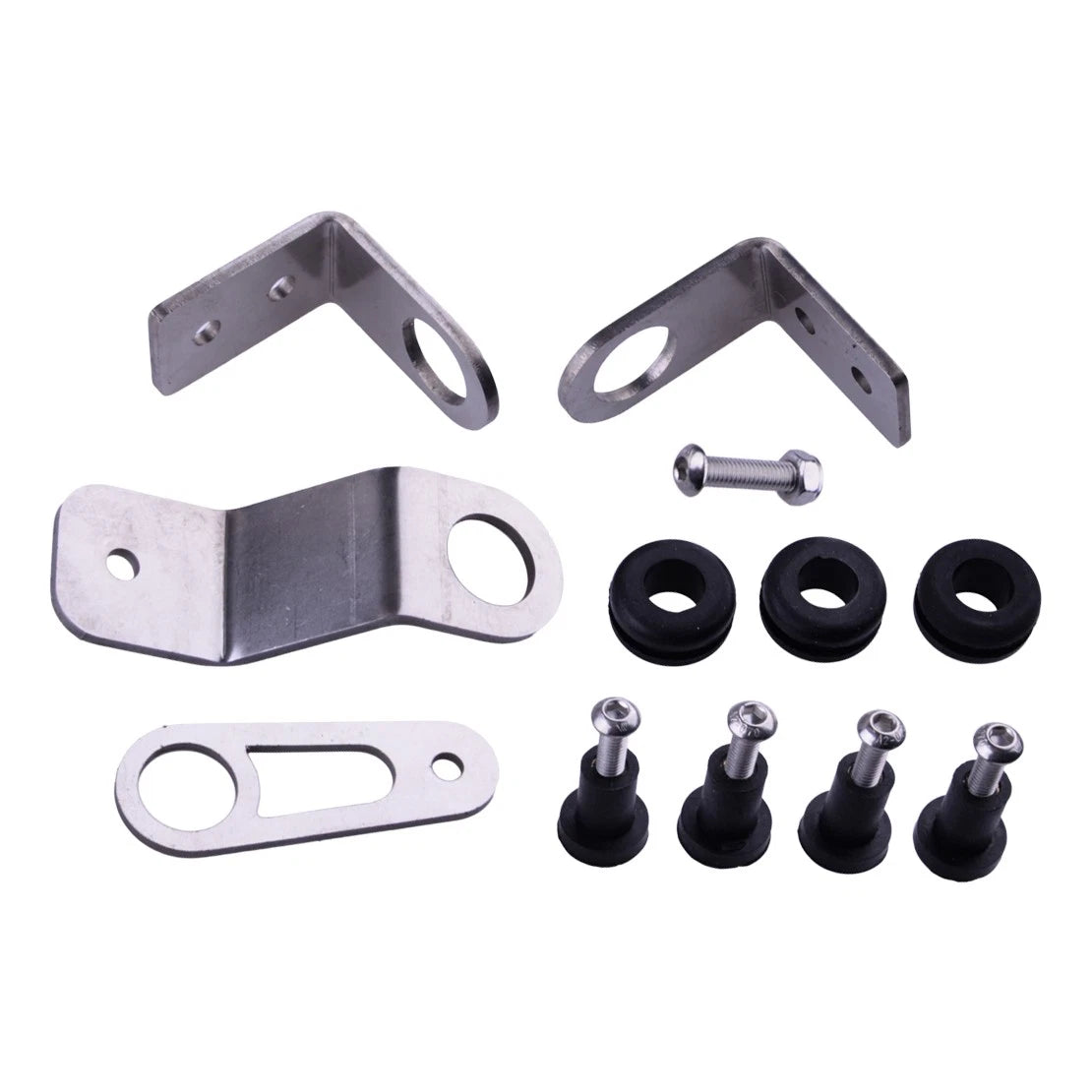 Radiator Bracket Kit for Honda Civic 1992-2000 K-Swap K20 K24 Engine