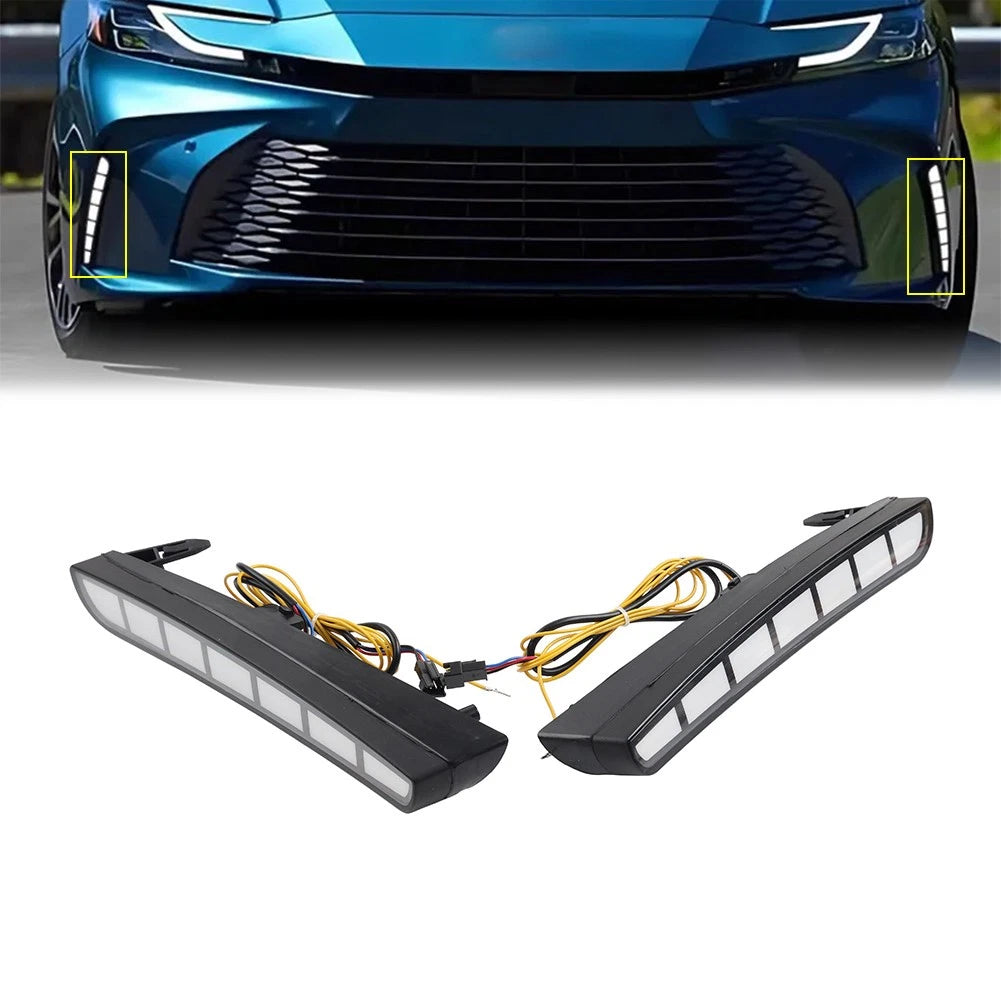 White Yellow Blue Front Fog Lights for Toyota Camry (2024)
