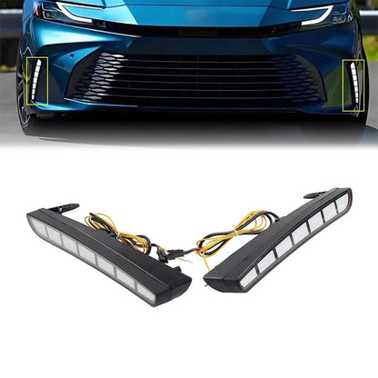 White Yellow Blue Front Fog Lights for Toyota Camry (2024)