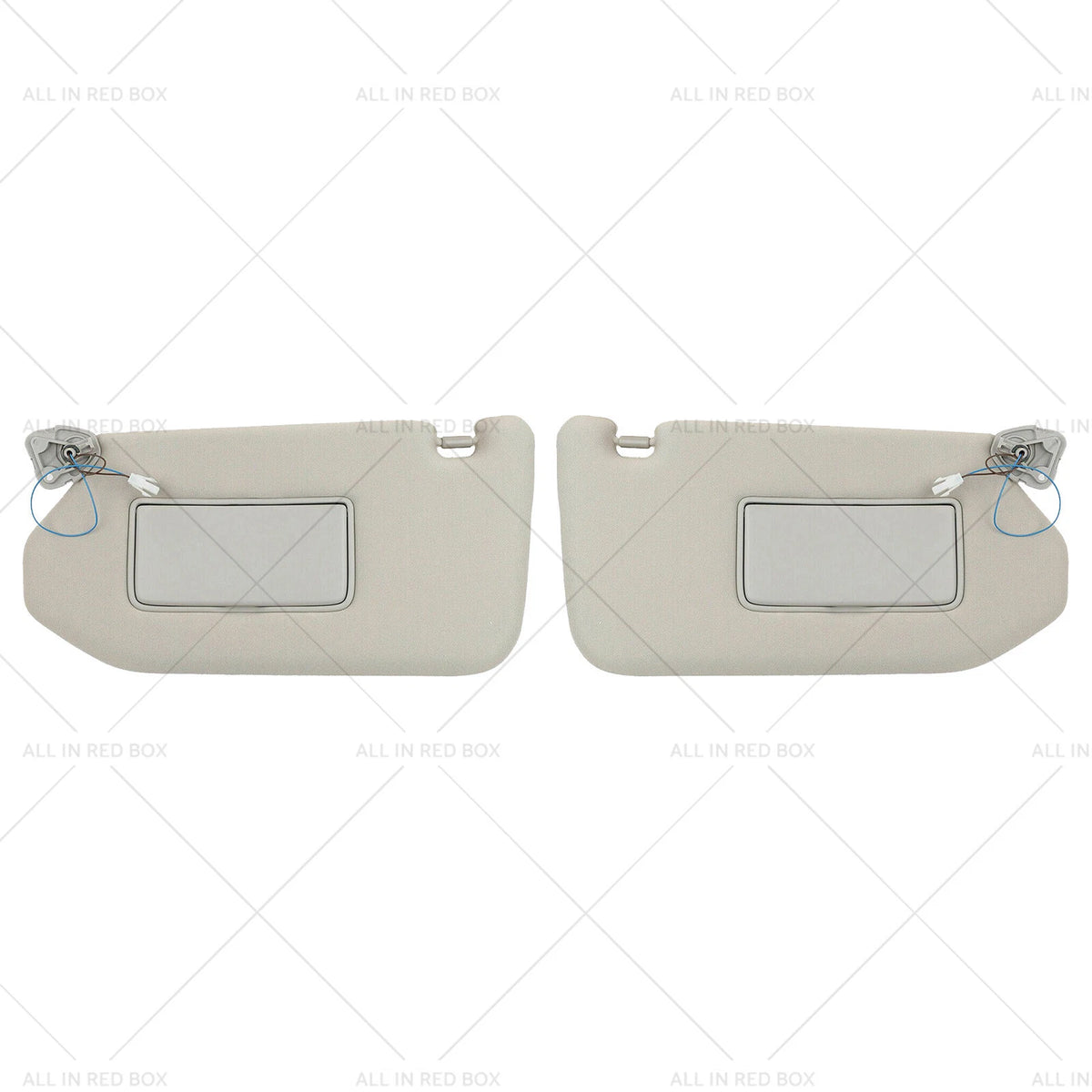Grey Sun Visor W/Mirror for Nissan Pathfinder, Infiniti QX60, JX35 (2013-2020)