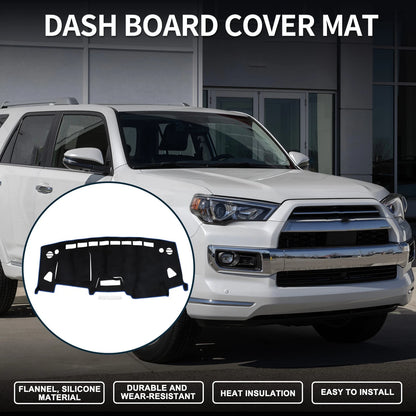 Dashboard Cover Mat for Suzuki Solio MA15S Sun Protector Black Blue (2001-2015)