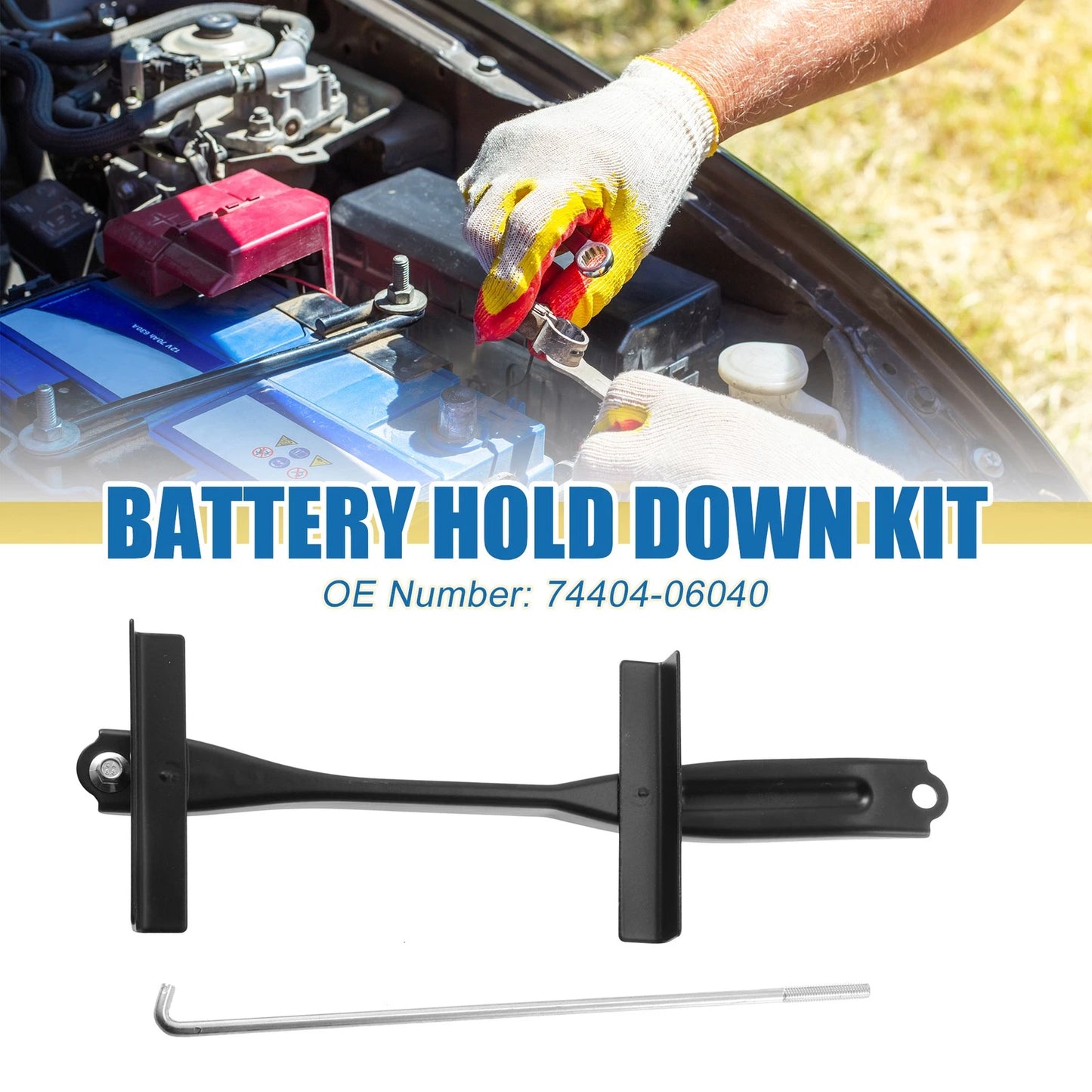 Battery Hold Down Mount Bracket for Toyota Camry (2007-2011)