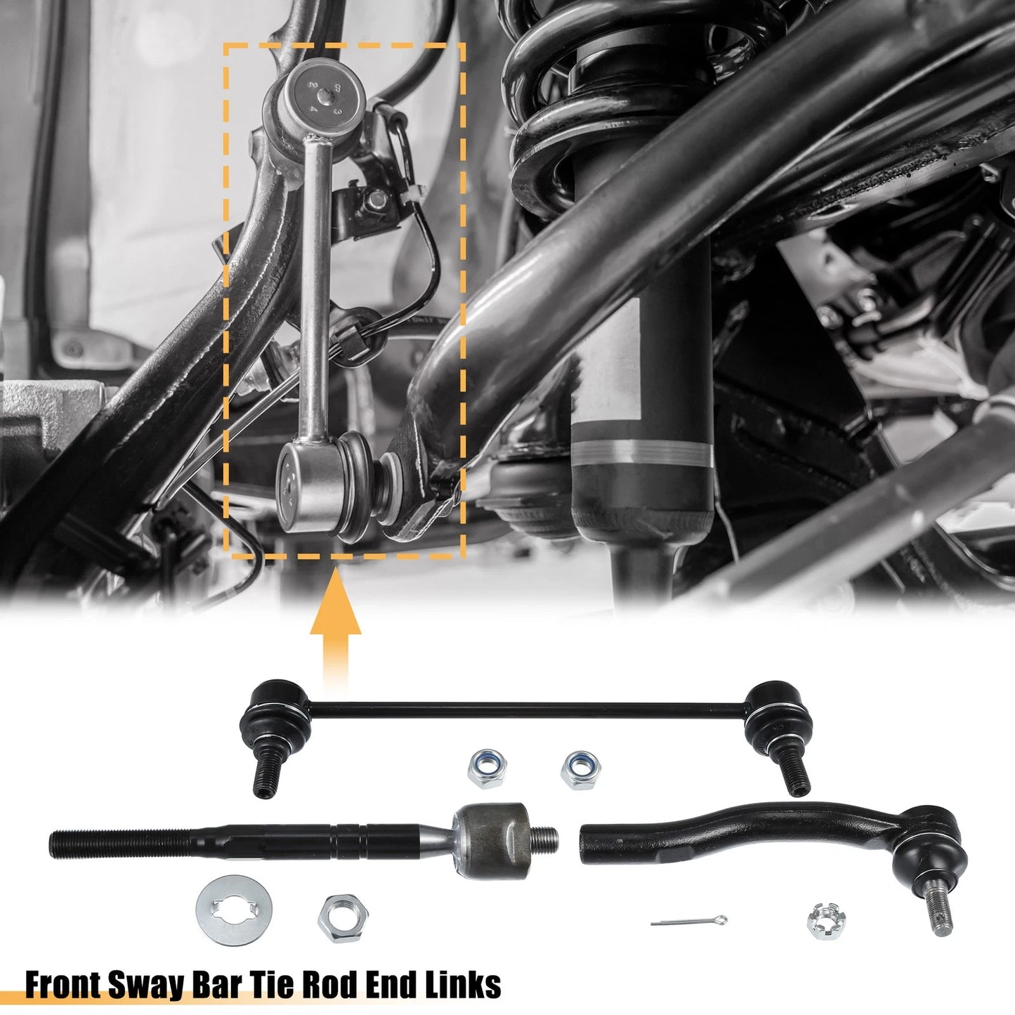 Tie Rod Sway Bars 6x for Toyota Camry (2007–2011)