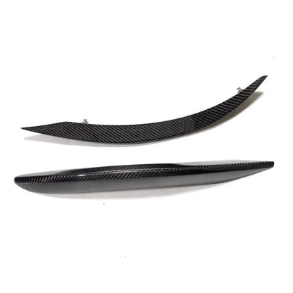 REAL Carbon Fiber Front Bumper Side Canards for Benz CLA W117 C117 2013-2015
