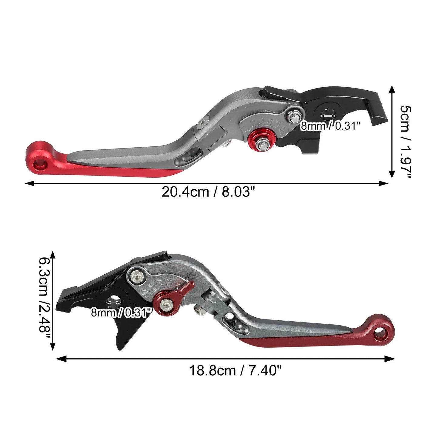 Motorcycle Brake Clutch Levers  for Suzuki Gixxer SF250 (2019-2023)