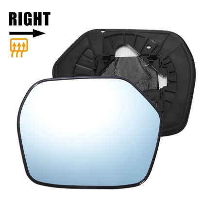 Right Side Blue Heated Mirror Glass for Honda CR-V 2007-2011