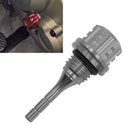 Titanium Oil Level Gauge Dipstick Plug for GY6 BWS 125CC (2000-2023)