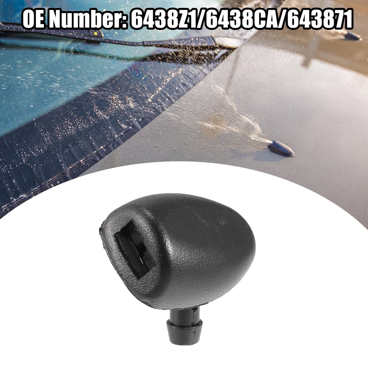 Windshield Washer Nozzle for Peugeot 206 (1998-2023)