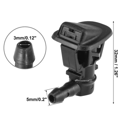 Front Windshield Washer Nozzles for Jeep Wrangler (2013-2017)