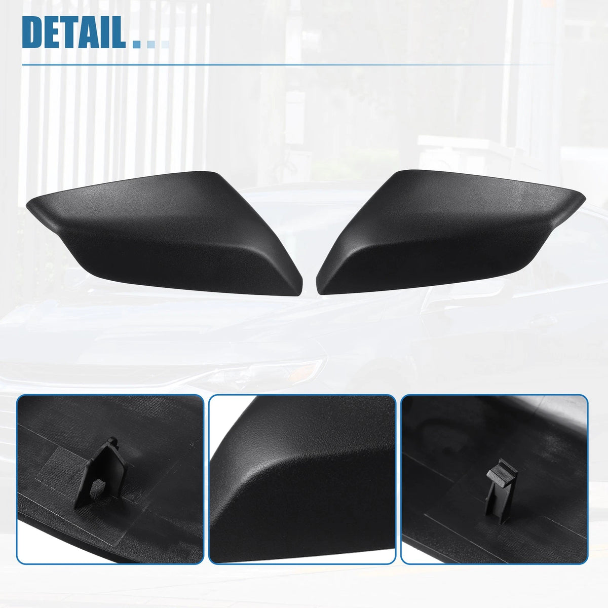 1 Pair Car Rear Mirror Cover for Chevrolet Malibu (2016-2021)