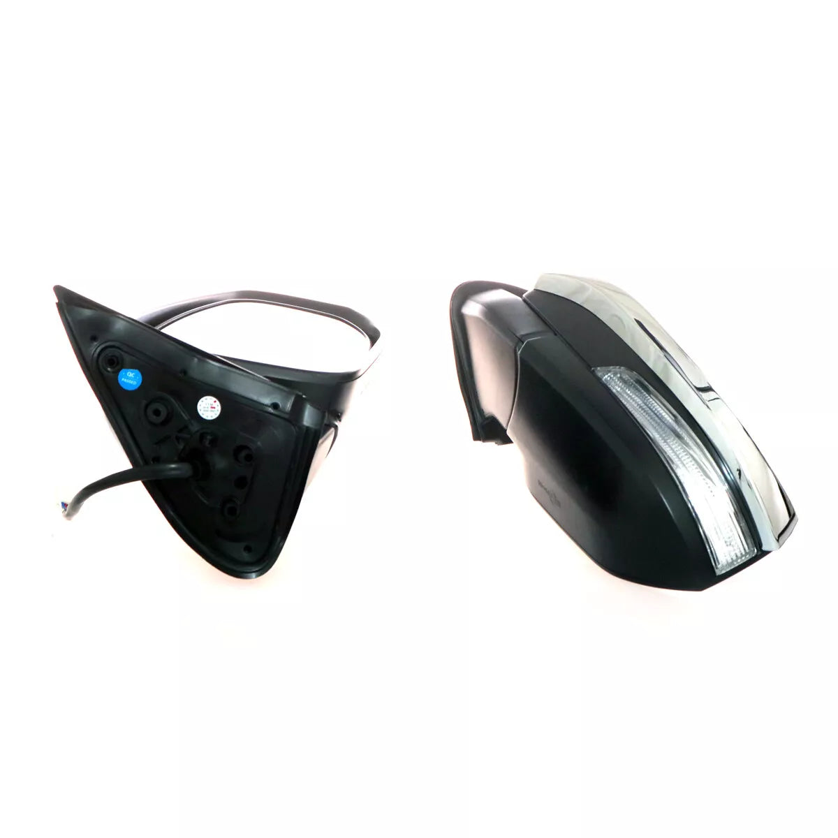Chrome Electric Mirror x2 w/ LED for Toyota Hilux2015-2020