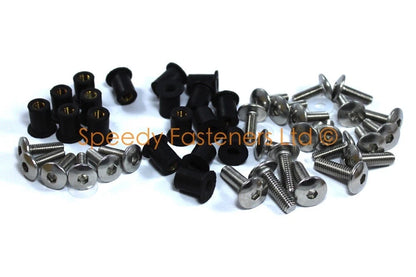 Bolzen Wellnut Frontscheibe Verkleidung for Yamaha TZR 250 (1989–1997)