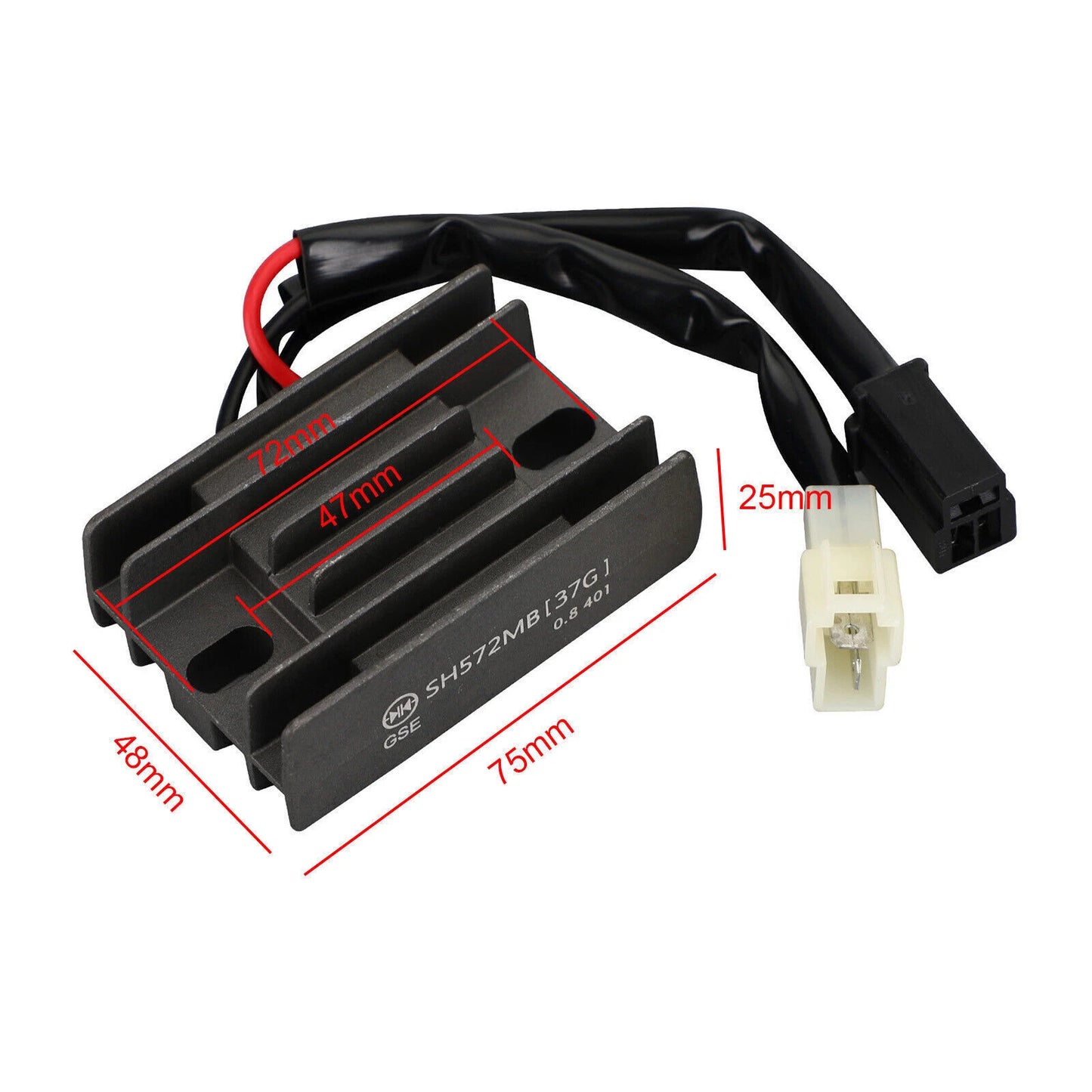 Regulator Rectifier for Suzuki AN 125/150, Burgman, Vecstar, EN 125/150 (2000-2007)