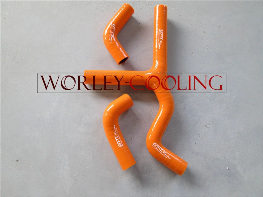 Silicone Radiator Hose for KTM 450SX 525SX (2003-2006) - Orange