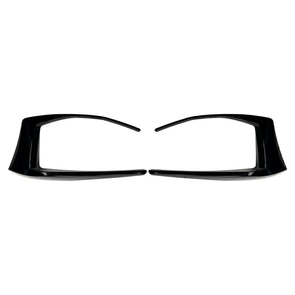 Rear Bumper Spoiler Fog Light Trim for VW Golf 7 GTI R GTD (2013-2016)