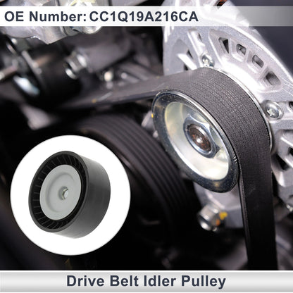 Drive Belt Idler Pulley for Ford Transit (2000-2014) - 1 x Quality Replacement