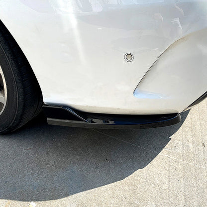 Rear Bumper Side Splitter Lip for Benz C-Class W205 (2015-2021)