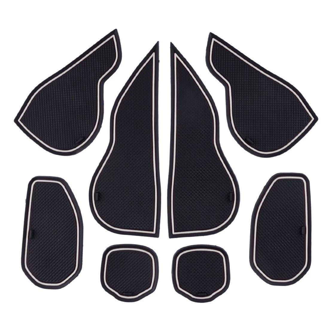 16pcs Car Mat Non-Slip Door Slot Pad for Toyota Crown (2023)